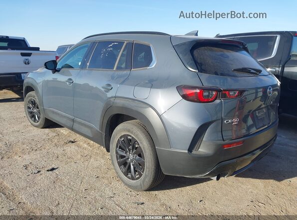 7MMVAADW7SN134680 2025 MAZDA CX-50 HYBRID Gray Trasero izquierdo