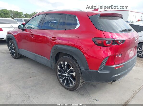 7MMVAAEW9SN130807 2025 MAZDA CX-50 HYBRID Красный Задняя левая четверть