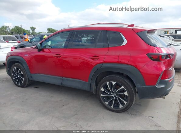 7MMVAAEW9SN130807 2025 MAZDA CX-50 HYBRID Красный Панорамный вид салона 360°