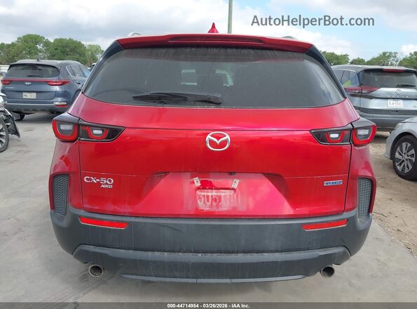 7MMVAAEW9SN130807 2025 MAZDA CX-50 HYBRID Красный 