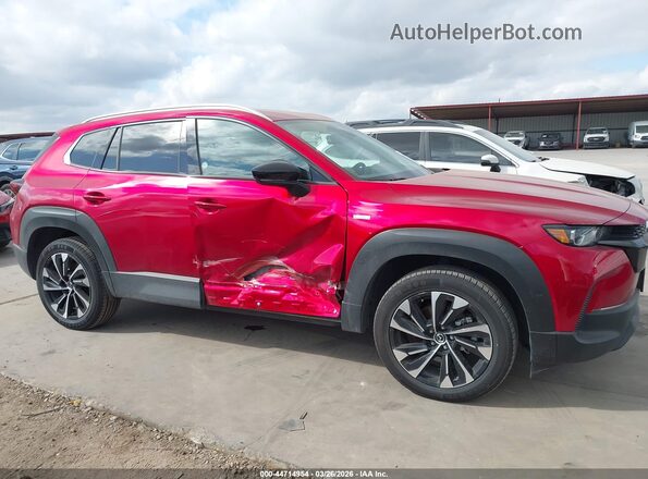 7MMVAAEW9SN130807 2025 MAZDA CX-50 HYBRID Красный Вид задней части салона
