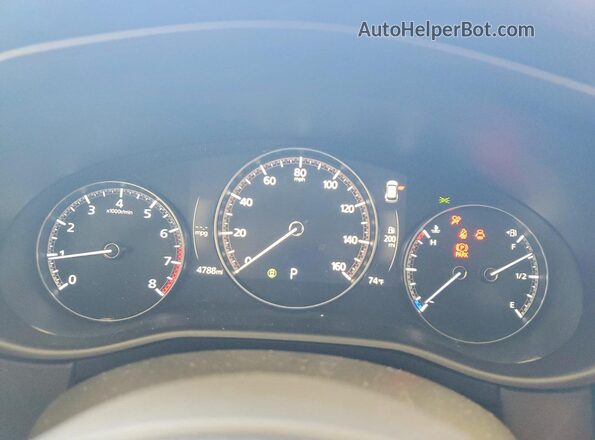7MMVABBL5TN462194 2026 MAZDA CX-5 Синий Вид щитка приборов
