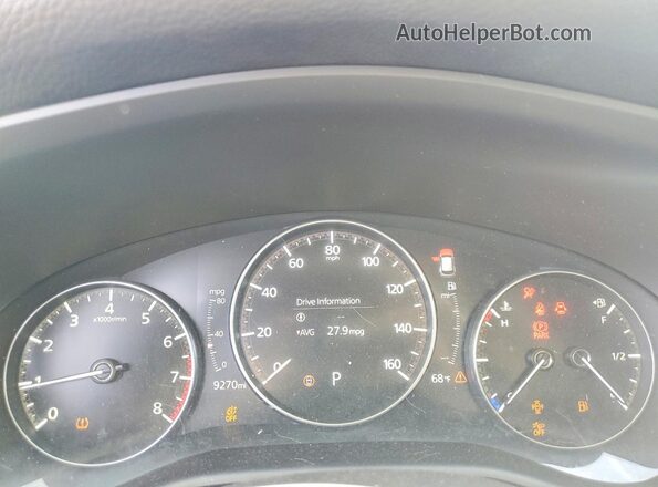 7MMVABDM4SN306250 2025 MAZDA CX-5 Red Вид щитка приладів