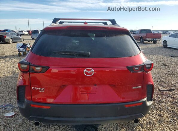 7MMVABDM4SN306250 2025 MAZDA CX-5 Red Вид ззаду