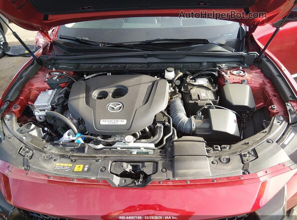 7MMVABEY3SN317502 2025 MAZDA CX-5 Red Vista trasera