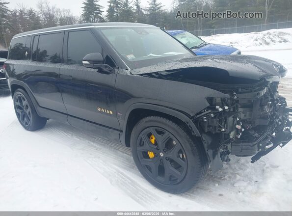 7PDSGABA1PN026029 2023 RIVIAN R1S Черный Передняя правая четверть