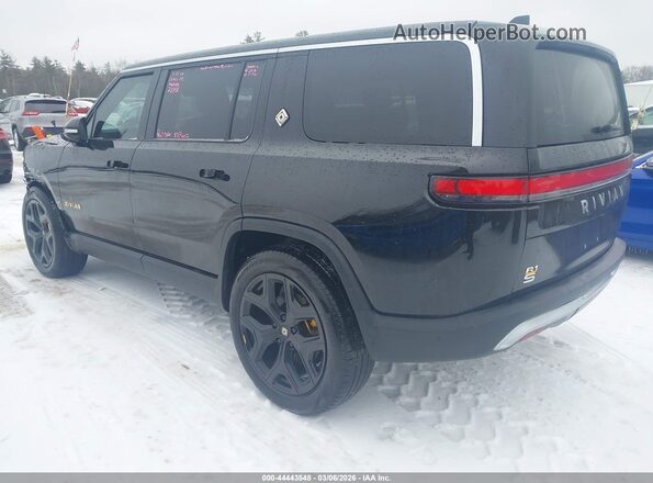 7PDSGABA1PN026029 2023 RIVIAN R1S Черный Задняя левая четверть
