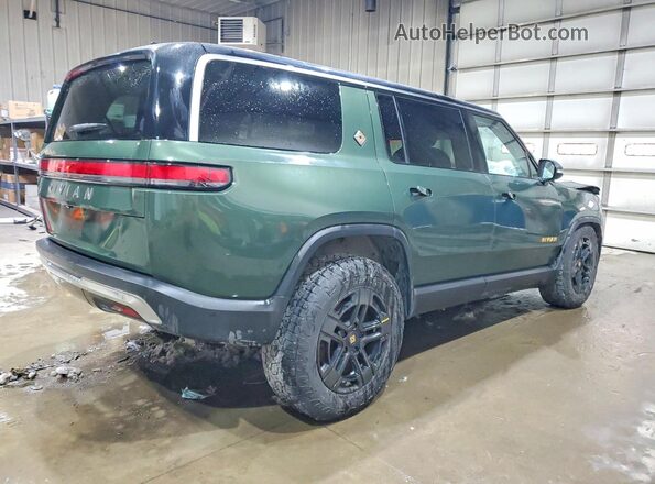 7PDSGABA2PN013578 2023 RIVIAN R1S Зеленый Задняя правая четверть