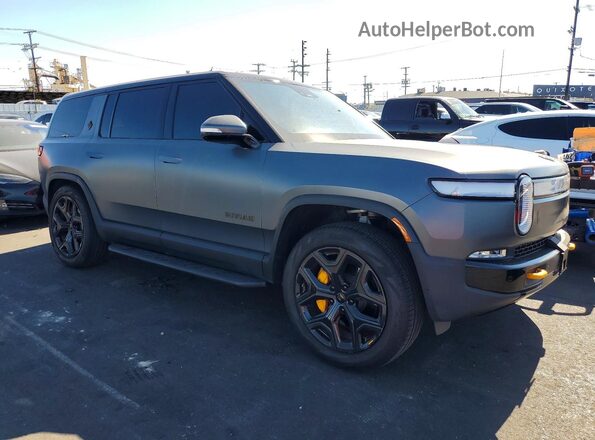 7PDSGABA4PN016904 2023 RIVIAN R1S Серый Передняя правая четверть
