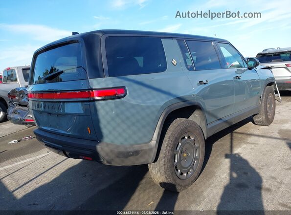 7PDSGABP0TN078721 2026 RIVIAN R1S Зеленый Задняя правая четверть