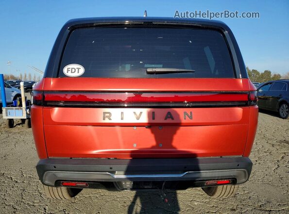 7PDSGCBA1RN029852 2024 RIVIAN R1S Maroon Rear view