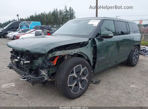 7PDSGCBA7RN030486 2024 RIVIAN R1S Green Vista tres cuartos delantera izquierda