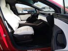 2022 Tesla Model X Dual Motor All-wheel Drive Red vin: 7SAXCAE53NF343560