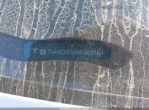 7SAXCAE54NF363364 2022 TESLA MODEL X Белый Вид подкапотного пространства