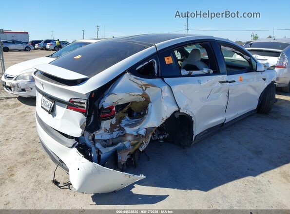 7SAXCAE54NF363364 2022 TESLA MODEL X Белый Задняя правая четверть