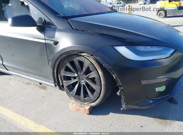7SAXCAE55NF350168 2022 TESLA MODEL X Black Vista frontal
