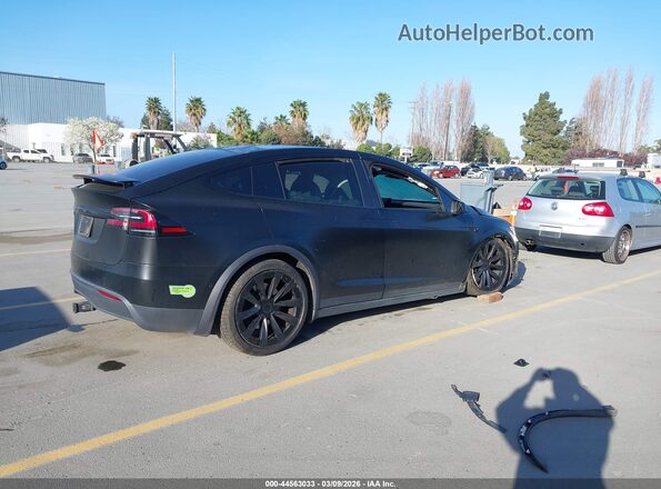 7SAXCAE55NF350168 2022 TESLA MODEL X Black Trasero derecho