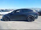 2022 Tesla Model X Dual Motor All-wheel Drive Black vin: 7SAXCAE55NF350168