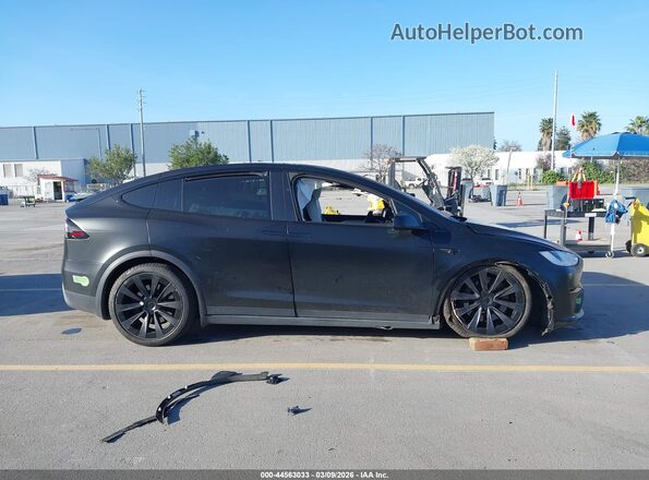 7SAXCAE55NF350168 2022 TESLA MODEL X Black Vista interior trasera