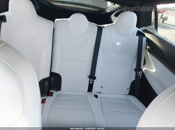 7SAXCAE55NF350168 2022 TESLA MODEL X Black Vista de la etiqueta del VIN