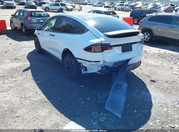 7SAXCAE5XPF402154 2023 TESLA MODEL X Белый Задняя левая четверть