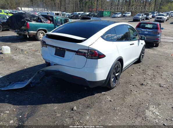 7SAXCAE5XPF402154 2023 TESLA MODEL X Белый Задняя правая четверть