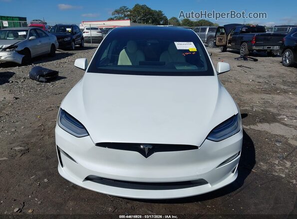 7SAXCAE5XPF402154 2023 TESLA MODEL X Белый Вид щитка приборов