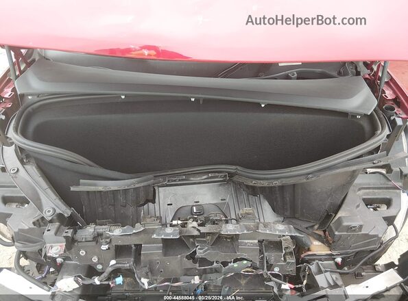 7SAXCBE50NF360550 2022 TESLA MODEL X Бордовый Вид сзади