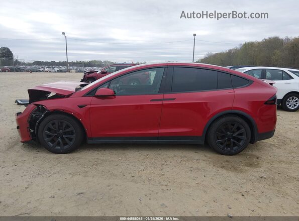 7SAXCBE50NF360550 2022 TESLA MODEL X Бордовый 