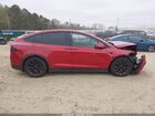 2022 Tesla Model X Dual Motor All-wheel Drive Бордовый vin: 7SAXCBE50NF360550