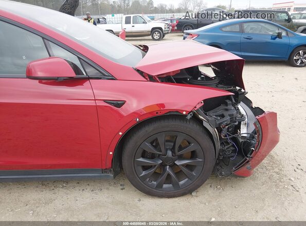 7SAXCBE50NF360550 2022 TESLA MODEL X Бордовый 