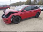 2022 Tesla Model X Dual Motor All-wheel Drive Бордовый vin: 7SAXCBE50NF360550