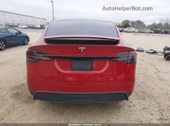 7SAXCBE50NF360550 2022 TESLA MODEL X Бордовый 