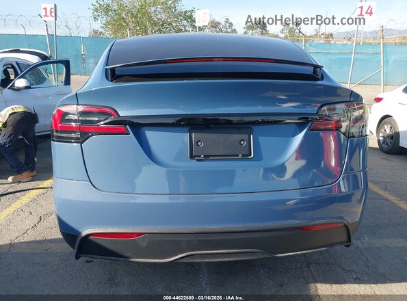 7SAXCBE51TF475946 2026 TESLA MODEL X Blue 