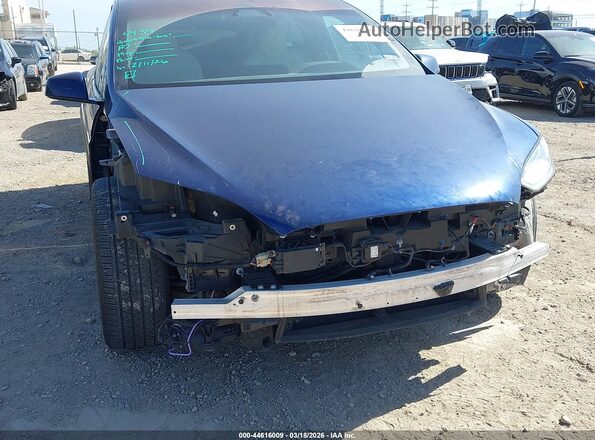 7SAXCBE52PF397733 2023 TESLA MODEL X Синий Вид спереди