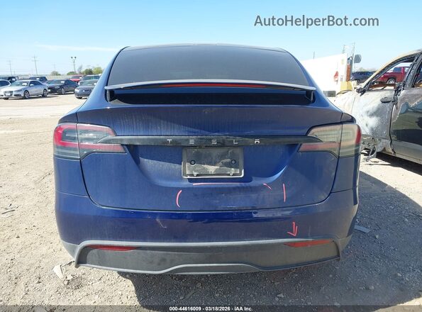 7SAXCBE52PF397733 2023 TESLA MODEL X Синий 
