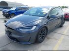 2022 Tesla Model X Dual Motor All-wheel Drive Gray vin: 7SAXCBE56NF334745