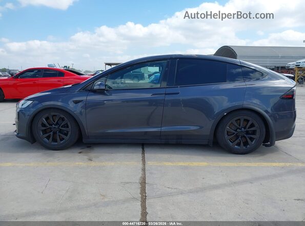 7SAXCBE56NF334745 2022 TESLA MODEL X Gray Vista interior de 360 grados