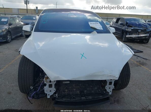 7SAXCBE58RF448784 2024 TESLA MODEL X White Vista del salpicadero