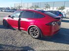 2024 Tesla Model X Plaid Tri Motor All-wheel Drive Бордовый vin: 7SAXCBE64RF440576