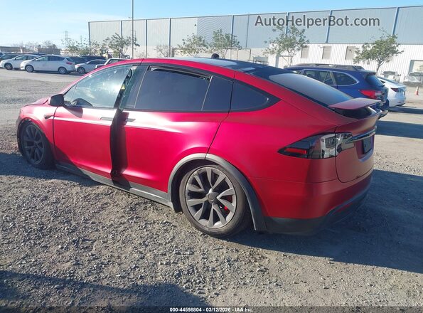 7SAXCBE64RF440576 2024 TESLA MODEL X Бордовый Задняя левая четверть