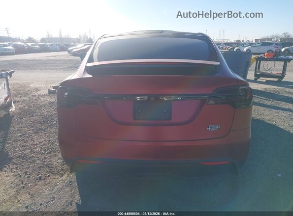 7SAXCBE64RF440576 2024 TESLA MODEL X Бордовый 