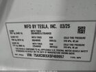 2025 Tesla Model X Plaid Белый vin: 7SAXCBE6XSF469957