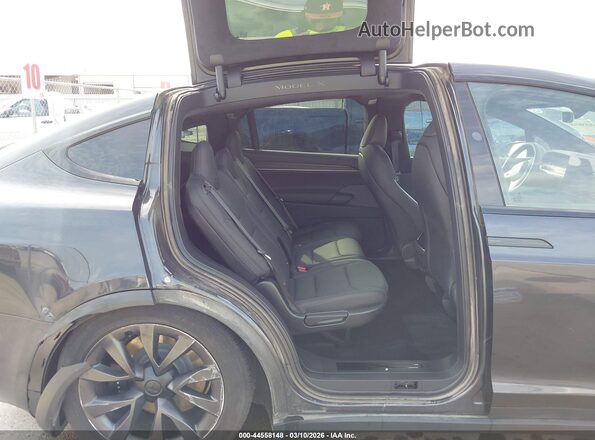7SAXCDE53RF443231 2024 TESLA MODEL X Синий Вид наклейки с VIN-кодом