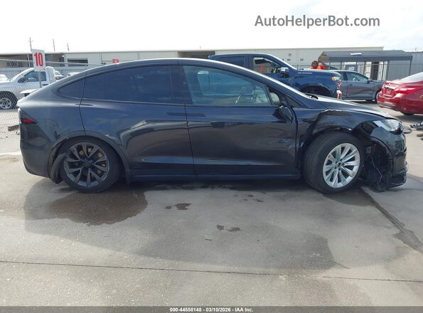 7SAXCDE53RF443231 2024 TESLA MODEL X Синий Панорамный вид салона 360°
