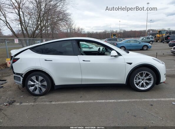 7SAYGAEE3NF544920 2022 TESLA MODEL Y White Вид щитка приладів