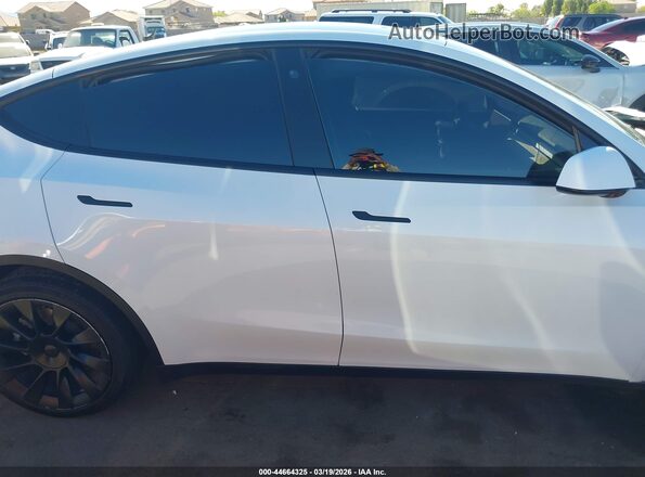 7SAYGAEE4NF351577 2022 TESLA MODEL Y White Rear interior view