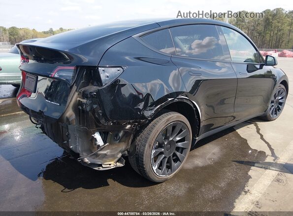 7SAYGAEE4PF759550 2023 TESLA MODEL Y Black უკანა მარჯვენა