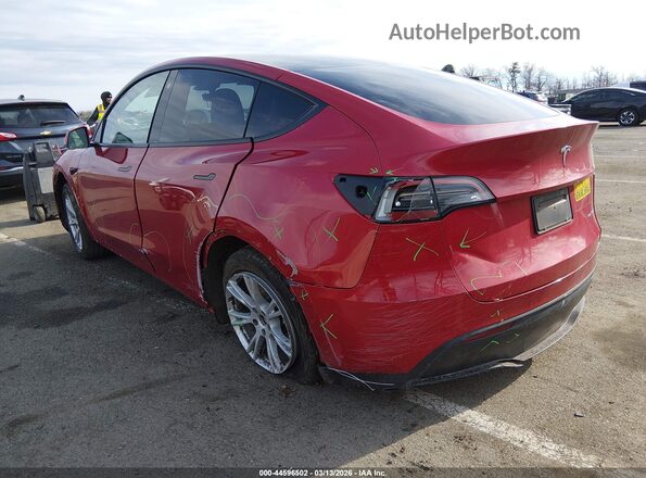 7SAYGAEE8NF420027 2022 TESLA MODEL Y Red Tył lewy