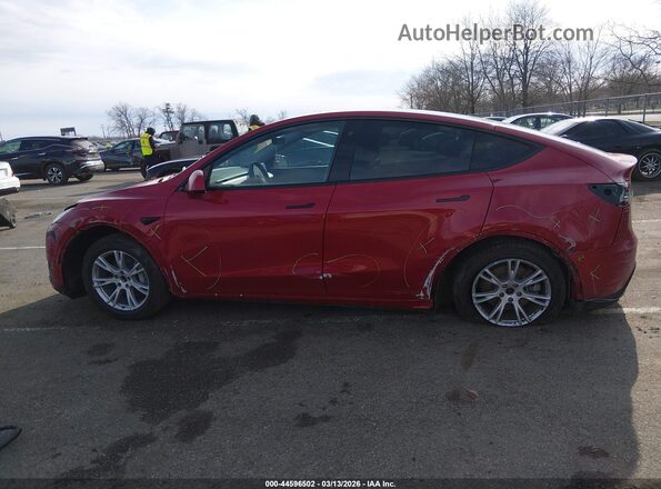 7SAYGAEE8NF420027 2022 TESLA MODEL Y Red Widok wnętrza 360 stopni